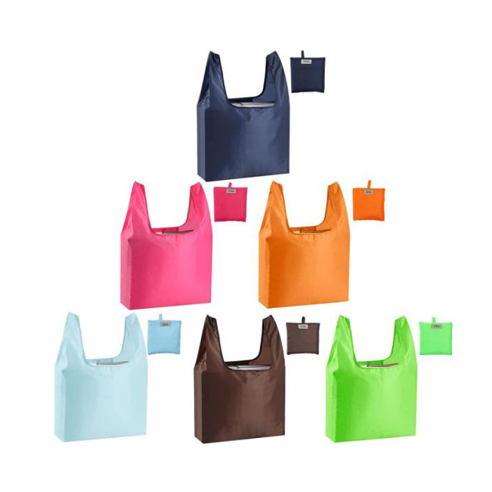 Foldable Shopping Bag With Zipper